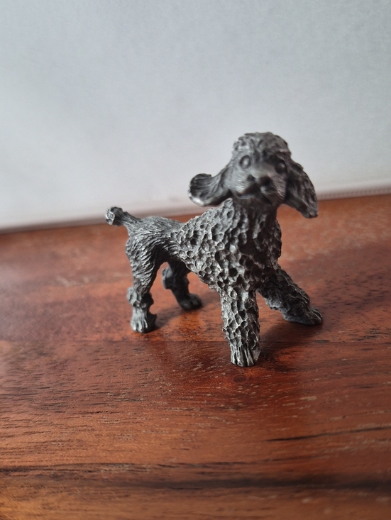 Other - Miniature Pewter Poodle Figurine